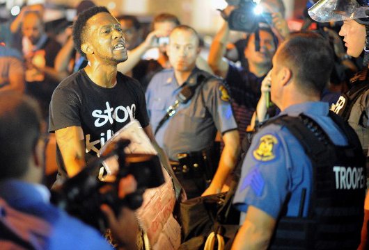 Protests in Ferguson, MO